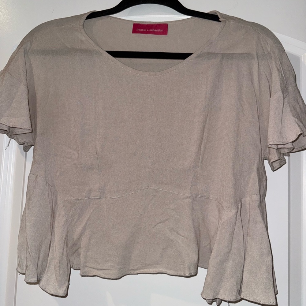 Short sleeve blouse